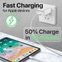 iPhone 11 Fast Charger (Aple MFI Certificate) for iPhone 11 Pro, 11 Pro Max - Boxgear 18W PD Power Adapter with USB-C to Lightning Cable, iPhone Xs XS Max XR X, MFi Certified Cord, Syncing and Charge