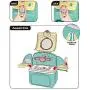 LBLA Pet Care Play Set for Kids Dog Cat Backpack Pretend Toys for Toddlers Educational Gifts for Girls Boys 17 Pieces