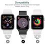 LK [6 Pack] Screen Protector for Apple Watch 40mm Series 4/5 - Max Coverage Bubble-Free Anti-Scratch iWatch 40mm Flexible TPU Clear Film
