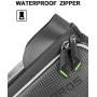 ROCKBROS Bike Bag Phone Holder Bike Pouch Bicycle Front Frame Bag Waterproof Top Tube Bag Bike Accessories Bag Compatible with iPhone Xs Max 11 Pro Plus, Samsung S10
