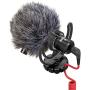 RØDE VideoMicro + CAM CADDIE Scorpion JR - Compact On Camera Microphone with Ryocote Lyre Shock Mount + Hand Held Support