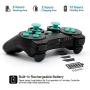 ASDQ INSI-Controller for PS3 PC Android Mobile Phone, Wireless Bluetooth Gamepad, for Sony PS3 Playstation, 3 dualshock Game Joystick Console (Color : Black)