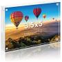 Americanflat Acrylic Picture Frame in Clear - Scratch Resistant with Magnetic Corners & Freestanding for Tabletop - 3.5" x 5"