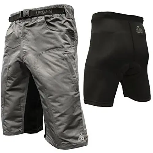 The Enduro - Men’s MTB Off Road Cycling Shorts Bundle with ClickFast Padded Undershorts with Coolmax Technology The Enduro - Men’s MTB Off Road Cycling Shorts Bundle with ClickFast Padded Undershorts with Coolmax Technology