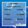 Baleen Filters 65 sq. ft. Pool Filter Replaces Unicel C-8465, Pleatco PWK65, Filbur FC-3960-Pool and Spa Filter Cartridges Model: AK-7007