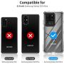 FLOVEME Samsung Galaxy S20 Ultra Case Clear 6.9 inch 2020, 3 in 1 Hybrid Duty Shockproof Protection Samsung S20 Ultra Case Armor Tough Basic Phone Case for Samsung S20 Ultra 5G Case Cover Accessories
