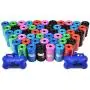 Downtown Pet Supply Dog Pet Waste Poop Bags with 2 Leash Clips and Dispensers (Bags: 520, 740, 1000, or 2200, Colors: Rainbow, Rainbow with Paw Prints, Blue, Black, Black Paw Prints, Pink, Purple) Downtown Pet Supply Dog Pet Waste Poop Bags with 2 Leash Clips and Dispensers (Bags: 520, 740, 1000, or 2200, Colors: Rainbow, Rainbow with Paw Prints, Blue, Black, Black Paw Prints, Pink, Purple)