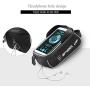Bike Frame Bag, Bike Phone Mount, MOOZO Waterproof Bicycle Front Top Tube Pouch Pannier Cycling Crossbar Storage Bags Phone Holder Stand for iPhone XS MAX XR X 8 7 6 6S Plus LG Smartphones Below 6.0