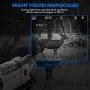 ACPOTEL Night Vision Monocular, 5 x 35 Digital Night Vision HD Scopes with Rechargeable/Take Photo/Video Recording/Playback Function for Outdoor/Surveillance/Security/Hunting/Hiking ACPOTEL Night Vision Monocular, 5 x 35 Digital Night Vision HD Scopes with Rechargeable/Take Photo/Video Recording/Playback Function for Outdoor/Surveillance/Security/Hunting/Hiking