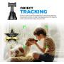 Robot Camera Phone Holder W/Bluetooth Remote, Portable Smart Selfie Stick, 360° Auto Rotation Face Object Tracking Phone Camera Holder, Smartphone Holder For Vlog Recording, Cooking and Fitness videos