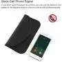 ONEVER Signal Blocking Bag, [2 Pack] GPS RFID Faraday Bag Shield Cage Pouch Wallet Phone Case for Cell Phone Privacy Protection and Car Key FOB, Anti-Tracking Anti-Spying