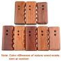 CAMVATE DSLR Wood Wooden Handle Grip Mount Support for DV Video Cage Rig (Left Hand)