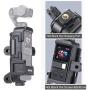 AFVO Action Mount for DJI Osmo Pocket, Also Comes with Mini Tripod Stand