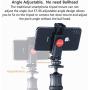 ULANZI ST-06 Camera Hot Shoe Phone Holder Flexible Phone Tripod Mount Adapter w Cold Shoe Mount for Microphone LED Light for DJI Ronin SC iPhone Samsung Canon Nikon DSLR Camera Ring Light Photography