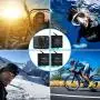 COOLSHOW Hero 8 Battery 1220mAh (3 Packs) and Triple Charger for GoPro HERO8 Black,GoPro HERO7 Black,GoPro HERO6 Black,GoPro HERO5 Black,GoPro HERO8/7/6/5,GoPro Hero(2018)