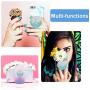 Multi-Function Mounts and Stands, Expanding Stand Grip Mount Socket for Smartphones, iPhone and Tablets - Green Halo