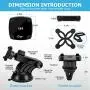 Cegar Magnetic Wireless Car Charger,10W/7.5W Car Charging Mount, QI Fast Charging Windshield Dashboard & Vent Car Phone Holder for Phone 11/11 Pro/11 Max/Xs/XS Max/8,Samsung Galaxy S10/S10 Plus/S9/ S9 Cegar Magnetic Wireless Car Charger,10W/7.5W Car Charging Mount, QI Fast Charging Windshield Dashboard & Vent Car Phone Holder for Phone 11/11 Pro/11 Max/Xs/XS Max/8,Samsung Galaxy S10/S10 Plus/S9/ S9