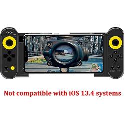 IPGEA PG-9167 Mobile Controller, Wireless 4.0 Gamepad Joystick Telescopic Game Controller Compatible Galaxy S10/S10 & Galaxy A51 Note 9 Phone XR XS Phone 11 Most iOS/Android Smart Phone Tablet PC
