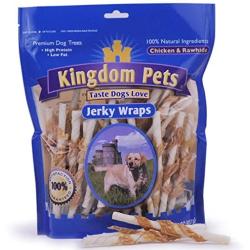 Kingdom Pets Chicken and Rawhide Jerky Wraps