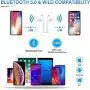Bluetooth Wireless Earbuds Noise Canceling Sports Headphones with Charging Case IPX5 Waterproof Stereo Earphones in-Ear Built-in HD Mic Headsets for iPhone Android Bluetooth Wireless Earbuds Noise Canceling Sports Headphones with Charging Case IPX5 Waterproof Stereo Earphones in-Ear Built-in HD Mic Headsets for iPhone Android
