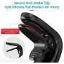 [2 Pack] Magnetic Car Phone Holder Vent Clip,KL-Pro Upgraded L Type Adjustable Air Vent Phone Mount for Car,Magnet 360° Rotation GPS Holder for iPhone 11 Pro Max XR XS X Samsung Galaxy Note 10 S9 S8