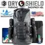 Mission Darkness Dry Shield Faraday Backpack 40L // Waterproof Tactical Backpack w/MOLLE Webbing & Packs // Signal Blocking, Anti-Tracking, EMP Shield, Data Privacy for Mobile Devices, Laptops, etc. Mission Darkness Dry Shield Faraday Backpack 40L // Waterproof Tactical Backpack w/MOLLE Webbing & Packs // Signal Blocking, Anti-Tracking, EMP Shield, Data Privacy for Mobile Devices, Laptops, etc.