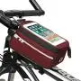 QIANMA Bicycle Bags 6 Inch Phone Holder Bike Bicycle Front Tube Bag Cycling Accessories Frame Waterproof Front Bags Cell Mobile Phone Case QIANMA Bicycle Bags 6 Inch Phone Holder Bike Bicycle Front Tube Bag Cycling Accessories Frame Waterproof Front Bags Cell Mobile Phone Case