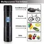 Portable Air Compressor Handheld Mini Bike Tire Pump Electric Tire Inflator for Car Tires Motorcycle Bicycle Bike Volleyball Basketball, with Digital Gauge LED Light LCD Display 1000mAh DC 12V Portable Air Compressor Handheld Mini Bike Tire Pump Electric Tire Inflator for Car Tires Motorcycle Bicycle Bike Volleyball Basketball, with Digital Gauge LED Light LCD Display 1000mAh DC 12V