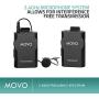 Movo Smartphone Pro Recording Bundle with Wireless Lavalier Microphone System and Video Grip Handle Rig for Apple iPhone 5, 5C, 5S, 6, 6S, 7, 8, X, XS, XS Max, 11, 11 Pro, Samsung Galaxy, Note