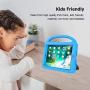 LEDNICEKER Kids Case for iPad 9.7 2018/2017 & iPad Air 2 - Built-in Screen Protector Shockproof Handle Friendly Foldable Stand Kids Case for iPad 9.7 2017/2018 (ipad 5&6) & iPad Air 2 2014 - Blue