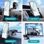 Amwanan Car Phone Mount, Hands-Free Cell Phone Holder for Dashboard, Windshield and Air Vent with Suction Pad Compatible with iPhone, Samsung, LG, Google and Other Smartphones Amwanan Car Phone Mount, Hands-Free Cell Phone Holder for Dashboard, Windshield and Air Vent with Suction Pad Compatible with iPhone, Samsung, LG, Google and Other Smartphones