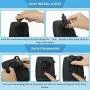 Bicycle Handlebar Bag, Mobile Phone Bag, Highly Sensitive Touch Screen, 360-degree Rotation, Suitable for 3.5-6.5 inch Smartphones (Black-2) Bicycle Handlebar Bag, Mobile Phone Bag, Highly Sensitive Touch Screen, 360-degree Rotation, Suitable for 3.5-6.5 inch Smartphones (Black-2)