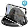 Wireless Car Charger Mount for Dashboard, Qi-Certified Car Wireless Charging Compatible with iPhone 11/11 Pro/11 Pro Max/Xs Max/Xs/X/XR, Samsung S10+/S10/S9 Plus/S8