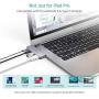 IPad Pro USB C Hub, CHOETECH 4 in 1 IPad Pro Hub. 4K60HZ HDMI Adapter and USB-C PD 60W, USB 2.0, 3.5mm Audio Output, Compatible with IPad Pro 2020 2019 2018, MacBook Pro 2020/2019, Type C Devices, etc