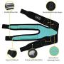 Dual Patella Knee Strap for Knee Pain Relief,Adjustable Neoprene Knee Brace Support for Running, Arthritis, Jumper, Tennis,Injury Recovery,Protection,Black(1 Piece),12 - 17