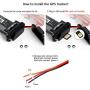 SINOTRACK ST-901W 3G Vehicle Car GPS Tracker, Mini Real Time GPS Locator Vehicle Device Hidden,Waterproof Car Motorcycle GPS Tracking Device for Truck Taxi,Support Tracking Platform