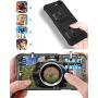 Mobile Game Controller Case for iPhone Xs Max, Phone Cover L1R1 Trigger Joystick Gamepad Grip Remote,2 in 1 Mobile Game Controller +Cover for Apple iOS (6.5" in Black)