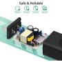 USB Wall Charger, FONKEN 5V 2A Power Adapter Universal Travel Charger USB Plug Cell Phone Charger Block Cube Compatible with iPhone, iPad, Google Nexus, Samsung, LG, HTC, Moto, Kindle and More