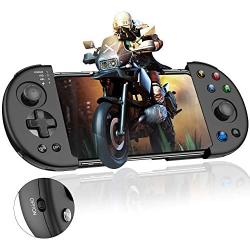 Mobile Game Controller, BEBONCOOL Android Controller for PUBG, Supports iPhone/iOS/Android, Wireless Mobile Controller for Android Games, Mobile Gaming Controller Works Mobile Key Mapping