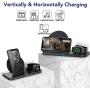 Latest 2020 Wireless Charger, Powlaken 3 in 1 Qi-Certified Wireless Charging Station for AirPods Pro Apple Watch Series 5/4/3/2/1,Fast Wireless Charging Stand for iPhone 11 Pro/11 Pro Max/XS Max/XR/X