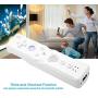 Meiyya Remote Inside, Analog Game Handle Controller Gamepad with Analog Joystick for WiiU/Wii Console (White)