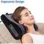 Back Massage Neck Massager Pillow with Heat Optional Relief Neck Pain Muscle Relaxation Body Massagers Pressure Points Shiatsu Tool Removable Multifunction Pillows Health Gift Back Massage Neck Massager Pillow with Heat Optional Relief Neck Pain Muscle Relaxation Body Massagers Pressure Points Shiatsu Tool Removable Multifunction Pillows Health Gift