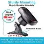 [2 Pack] Magnetic Phone Car Mount, APPS2Car Sturdy Stick-on Universal Cell Phone Holder Car Built-in Amazing Strong Magnets, Hands Free Car Phone Mount with Strongest VHB Adhesive Mounting Base
