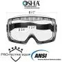 PROTECTIVE EQUIP Safety Goggles Clear Anti Fog Safety Glasses for Eye Protection, Chemistry Goggles for Lab Safety, Protective Eye Wear Goggles for Eye Safety, Multiuse (MEDIUM) PROTECTIVE EQUIP Safety Goggles Clear Anti Fog Safety Glasses for Eye Protection, Chemistry Goggles for Lab Safety, Protective Eye Wear Goggles for Eye Safety, Multiuse (MEDIUM)