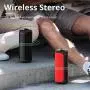 Waterproof Bluetooth Speaker, Tronsmart Upgraded Edition T6 Plus 40W Portable Outdoor Wireless Bluetooth Speaker 5.0 with Tri-Bass Effects, 6600mAh Powerbank, IPX6 Waterproof, 15H Playtime, TWS, NFC