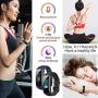 BTMAGIC Fitness Tracker with Blood Pressure Heart Rate Sleep Monitor, IP68 Waterproof Activity Tracker, Calorie Step Counter for Women Men Kids