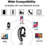 Bluetooth Headset COMEXION V5.0 Bluetooth Earpiece with Mic and Mute Key Wireless Noise Reduction Business Earphone for Driving/Meeting/Listening