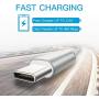 USB C Cable, MARGE PLUS Type C Charging Cable 3 Pack (6Ft) Braided Fast Charger Cord Compatible with Samsung Galaxy A20 A50 A51 A71 A10 A10e S10 S20 Plus Note10 9, LG Stylo 5 4,and Other USB C Charger