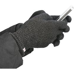 Agloves Polar Sport Unisex Touchscreen/Smartphone Gloves, Fleece Lined Interior For Comfort & Warmth, Compatible with: iPhone, Android, iPad & Nexus - S/M Black