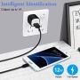 USB Wall Charger, Hootek USB Plug 5-Pack 1A/5V USB Wall Charger Box Charging Block Cube Brick Compatible iPhone 11 XS X 8 7 6S Plus, iPad, Samsung S20 S10e S9 S8, LG, HTC, Moto, Android Phone Charger